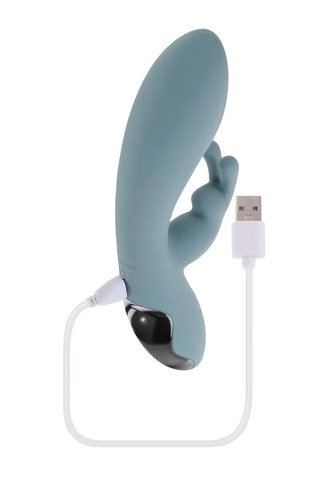 Evolved Boss Bunny Rechargeable Silicone Rabbit Vibrator Female Sex Toys