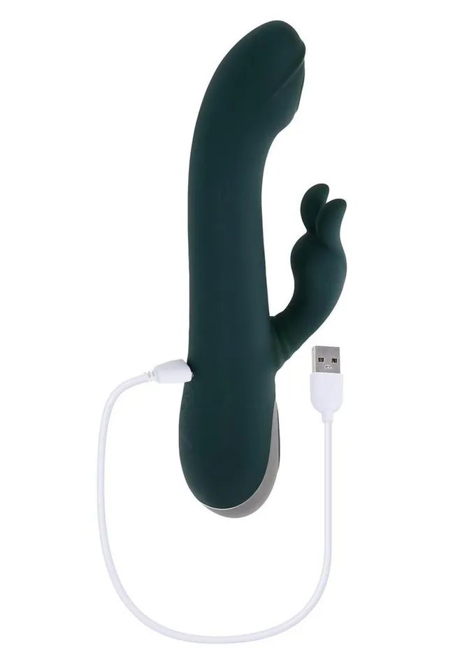 Evolved Female Sex Toys Rabbit Tap Tap Rechargeable Silicone Dual Vibrator