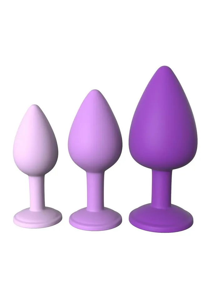 Fantasy For Her Her Little Gems Trainer Set Anal Kit 3 Training Size Plugs Waterproof Silicone Fantasy For Her Anal Fantasy For Her Her Little Gems Trainer Set Anal Kit 3 Training Size Plugs Waterproof Silicone Fantasy For Her Anal