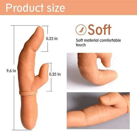 Female Sex Toys Earlypeach 7 Frequencies Modes Human Like Finger Vibrator