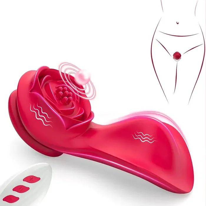 Female Sex Toys Inyarose Rose Panty Vibrator Discreet Pleasure OntheGo