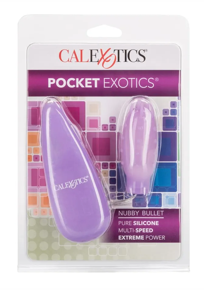 Female Sex Toys Pocket Exotics Silicones Slims Nubby Bullet
