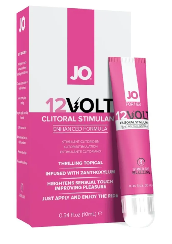 Female Sex Toys System JO JO 12 Volt Clitoral Stimulant Serum