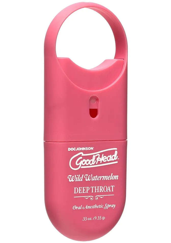 GoodHead Anal Goodhead Deep Throat ToGo Oral Anesthetic Spray Wild Watermelon