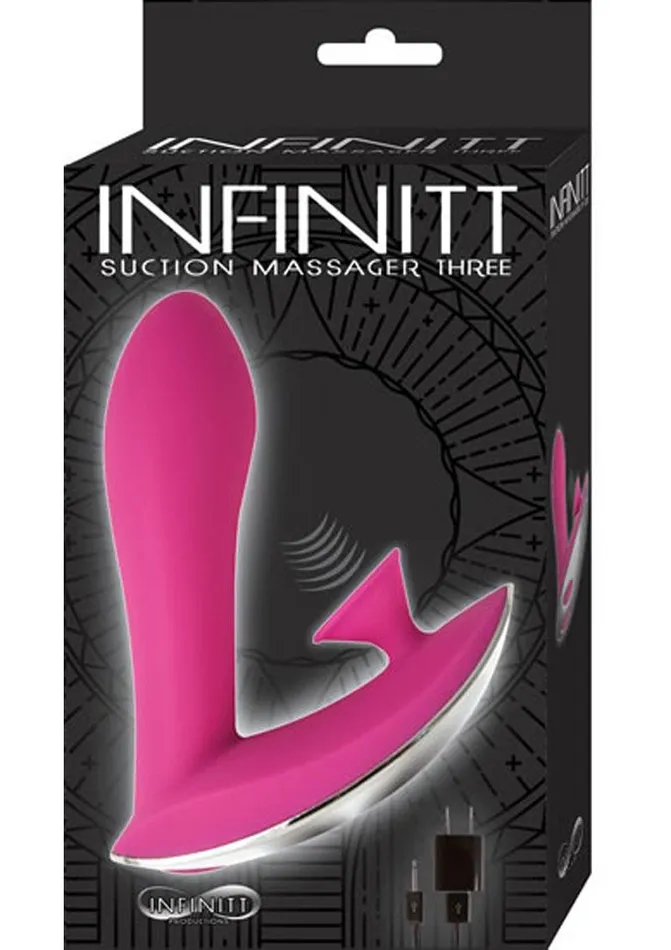 Infinitt Female Sex Toys Infinitt Suction Massager Three Rechargeable Silicone Vibrator Infinitt Female Sex Toys Infinitt Suction Massager Three Rechargeable Silicone Vibrator