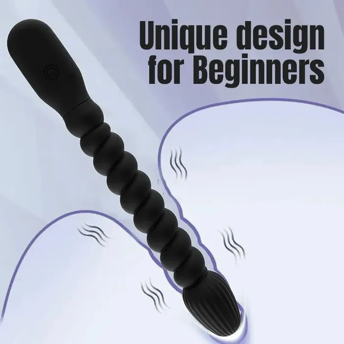 Inyarose 10Speed Anal Plug with Vibration Male Sex Toys