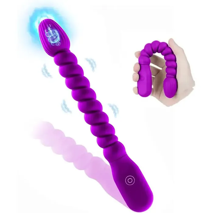 Inyarose 10Speed Anal Plug with Vibration Male Sex Toys
