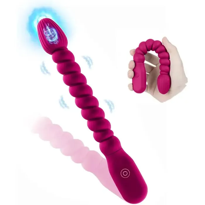 Inyarose 10Speed Anal Plug with Vibration Male Sex Toys
