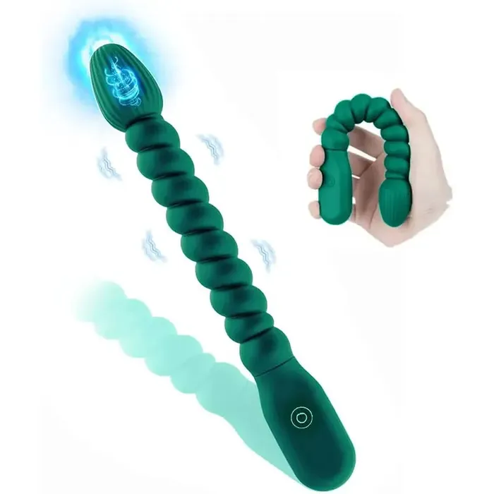 Inyarose 10Speed Anal Plug with Vibration Male Sex Toys