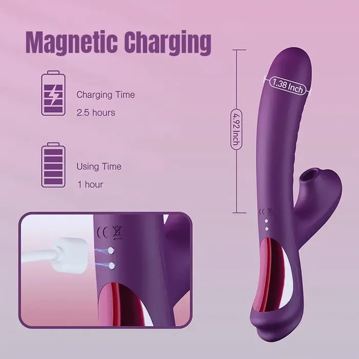 Inyarose Female Sex Toys Elysium GSpot Rabbit Vibrator