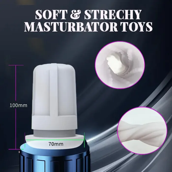 Inyarose Male Sex Toys Automatic Sucking Retractable Masturbation Cup for Men