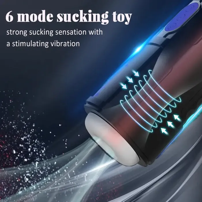 Inyarose Male Sex Toys Automatic Sucking Retractable Masturbation Cup for Men