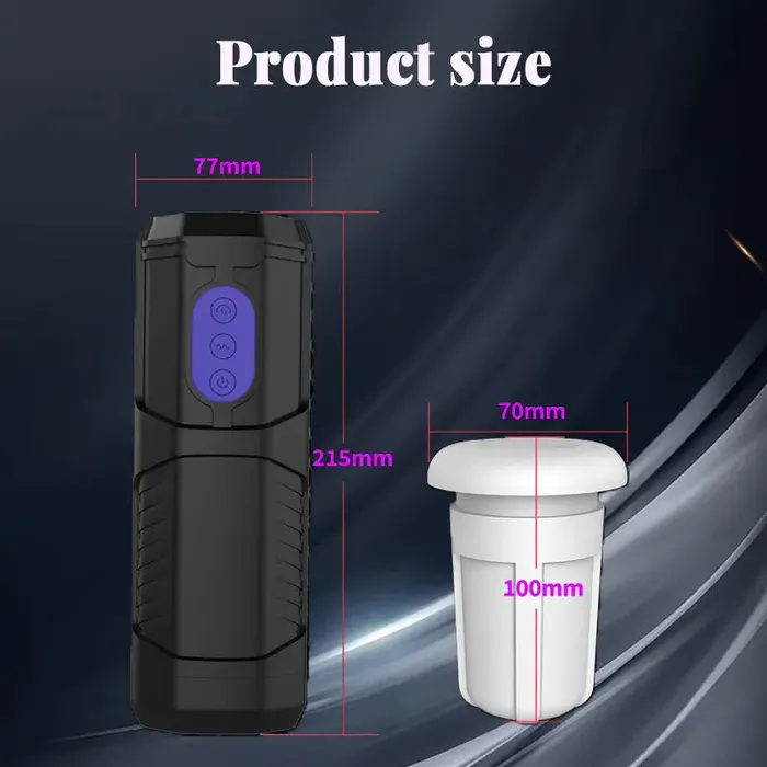 Inyarose Male Sex Toys Automatic Sucking Retractable Masturbation Cup for Men