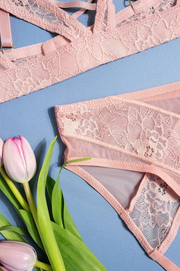 Lacy Crotchless Panty Blush Mentionables Vibrators Lacy Crotchless Panty Blush Mentionables Vibrators