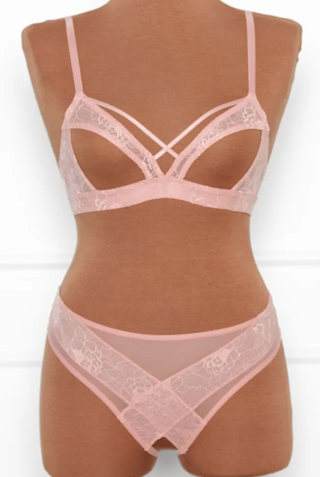Lacy Crotchless Panty Blush Mentionables Vibrators Lacy Crotchless Panty Blush Mentionables Vibrators