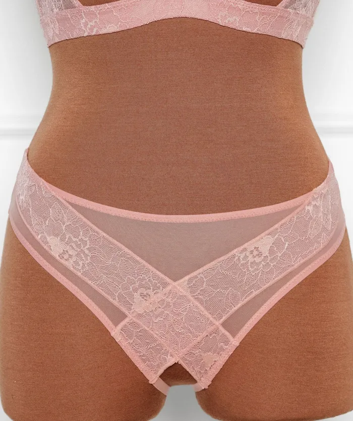 Lacy Crotchless Panty Blush Mentionables Vibrators Lacy Crotchless Panty Blush Mentionables Vibrators