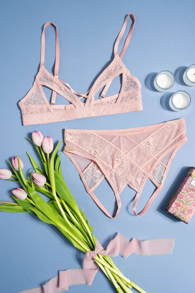 Lacy Crotchless Panty Blush Mentionables Vibrators Lacy Crotchless Panty Blush Mentionables Vibrators