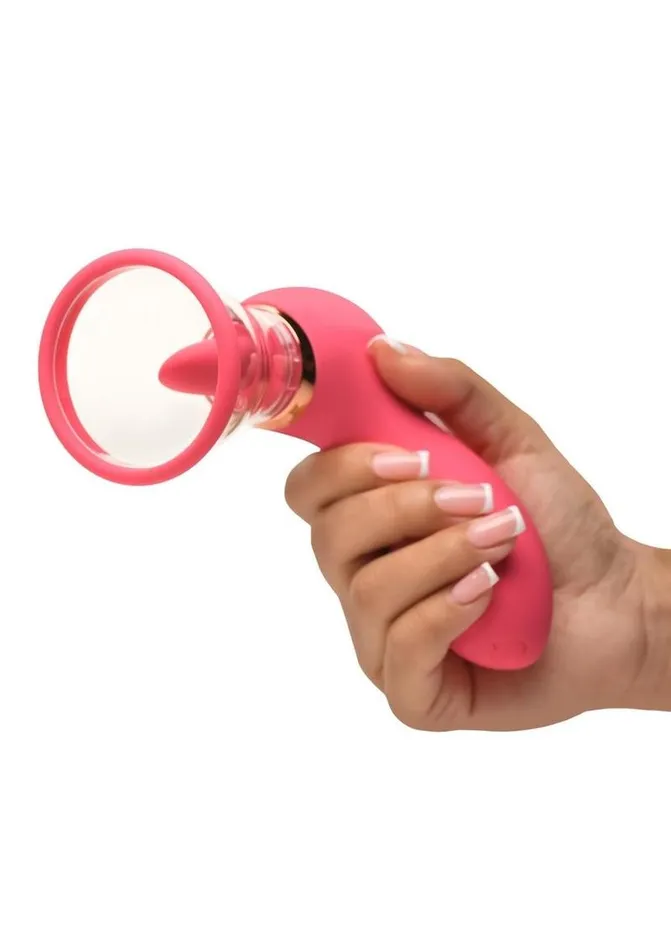 Lickgasm Lickgasm Plump Pleasure Licking and Sucking Rechargeable Silicone Clitoral Stimulator Female Sex Toys