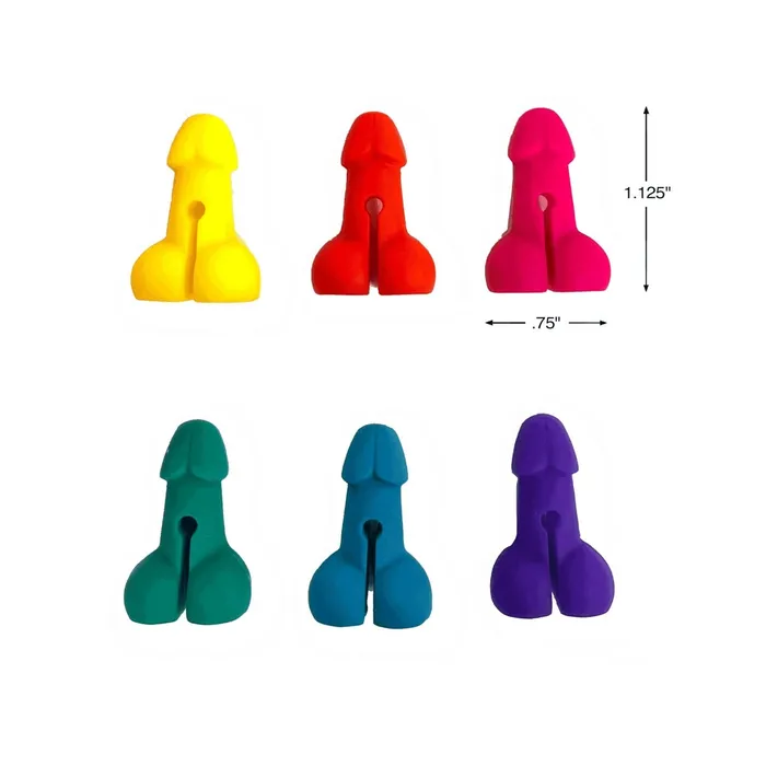 Little Genie Male Sex Toys Little Genie Super Fun Penis Cocktail Markers 6 Pack Little Genie Male Sex Toys Little Genie Super Fun Penis Cocktail Markers 6 Pack
