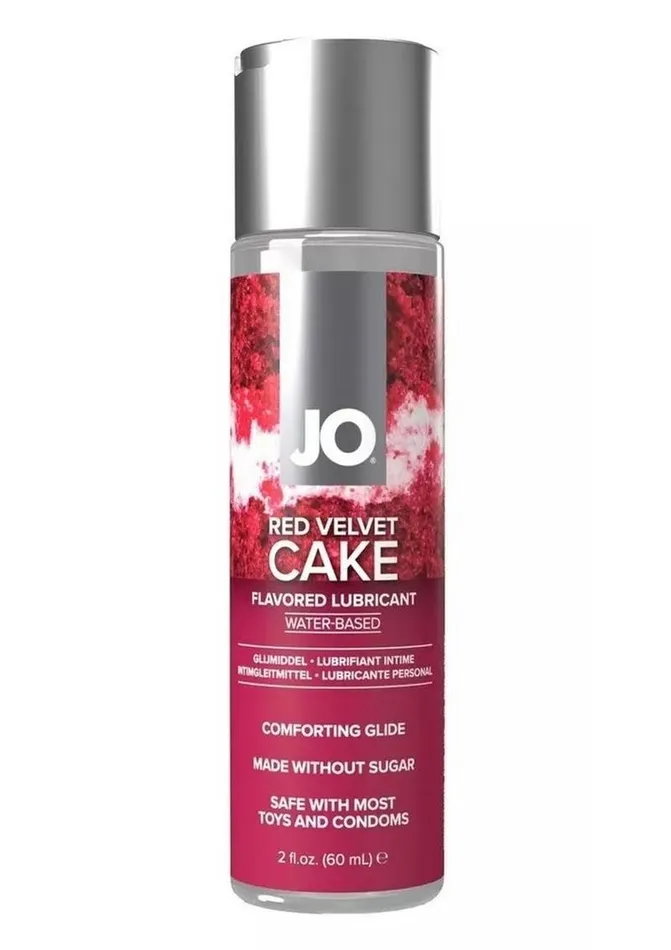 Lubricants JO Red Velvet Cake Flavored Lubricant System JO