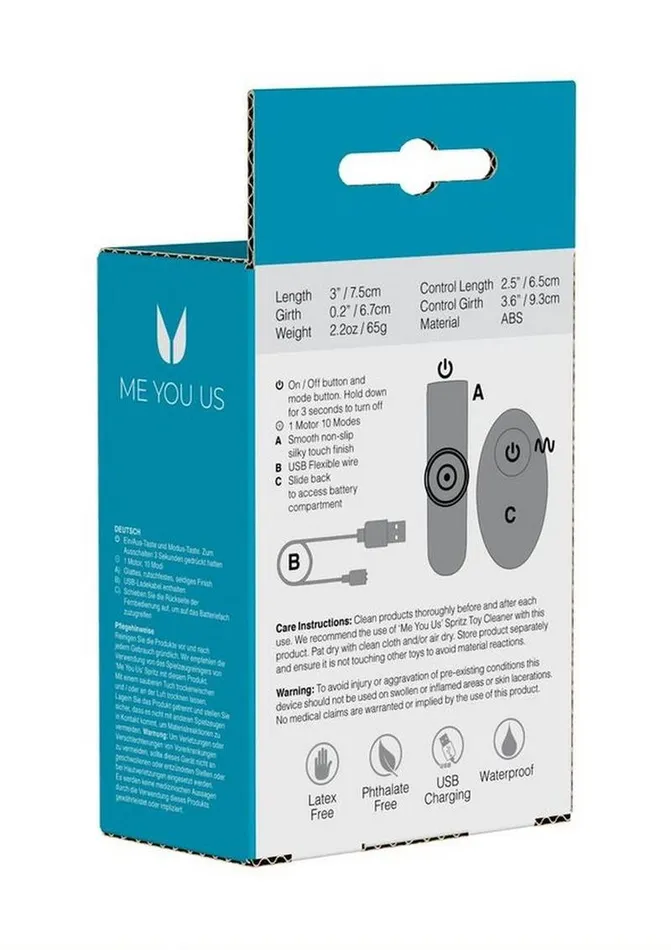Me You Us Female Sex Toys ME YOU US Bloom Rechargeable Bullet