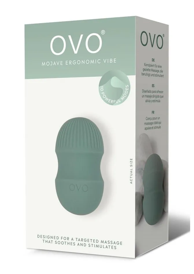 OVO OVO Earth Mojave Mini Rechargeable Silicone Vibrator Female Sex Toys