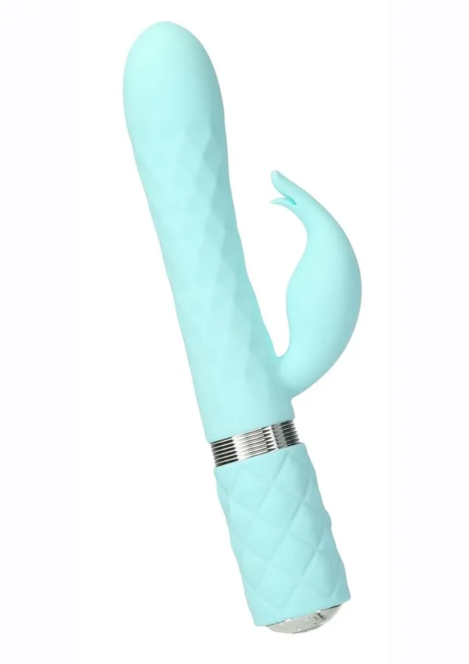Pillowtalk Female Sex Toys Pillow Talk Lively Silicone Rechargeable Dual Motor Massager with Swarovski