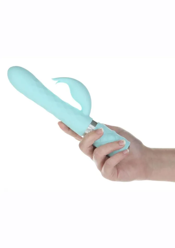 Pillowtalk Female Sex Toys Pillow Talk Lively Silicone Rechargeable Dual Motor Massager with Swarovski