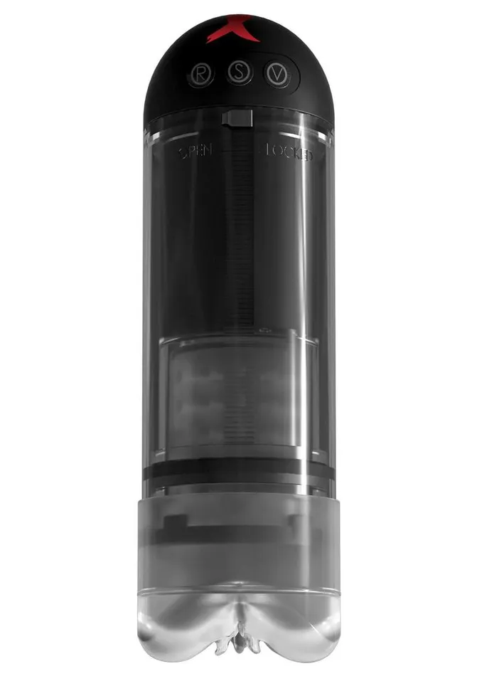 Pipedream Extreme Elite Rechargeable Extender Pro Vibrating Pump Masturbator Pussy PDX Elite Male Sex Toys Pipedream Extreme Elite Rechargeable Extender Pro Vibrating Pump Masturbator Pussy PDX Elite Male Sex Toys