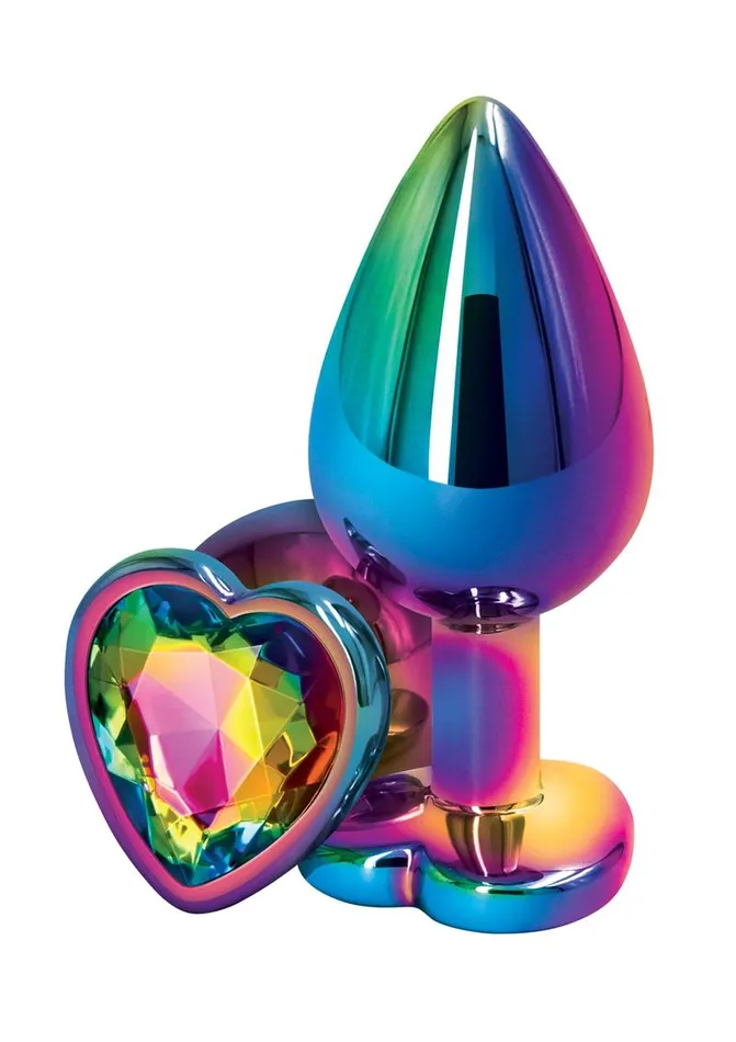 Rear Assets Multicolor Heart Anal Plug Rear Assets Anal