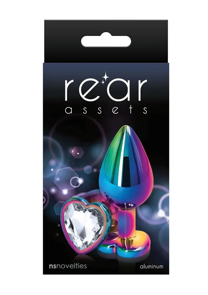 Rear Assets Multicolor Heart Anal Plug Rear Assets Anal Rear Assets Multicolor Heart Anal Plug Rear Assets Anal