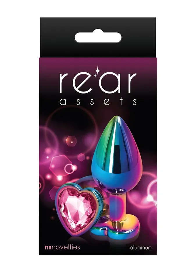 Rear Assets Multicolor Heart Anal Plug Rear Assets Anal Rear Assets Multicolor Heart Anal Plug Rear Assets Anal