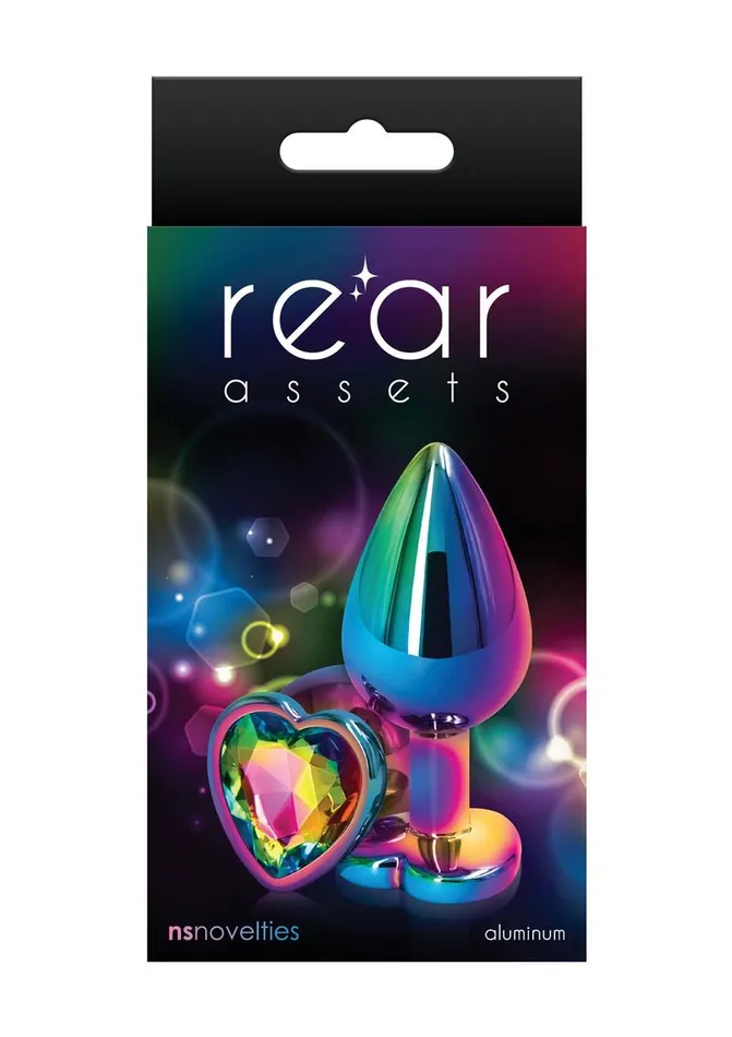 Rear Assets Multicolor Heart Anal Plug Rear Assets Anal Rear Assets Multicolor Heart Anal Plug Rear Assets Anal