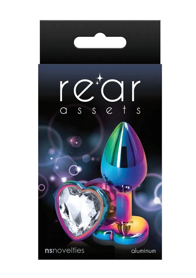 Rear Assets Multicolor Heart Anal Plug Rear Assets Anal Rear Assets Multicolor Heart Anal Plug Rear Assets Anal