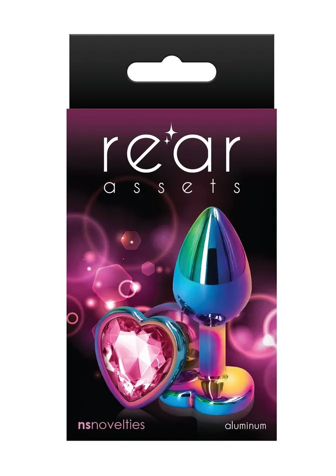 Rear Assets Multicolor Heart Anal Plug Rear Assets Anal Rear Assets Multicolor Heart Anal Plug Rear Assets Anal