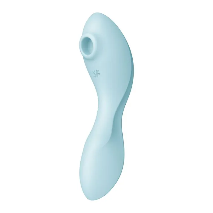 Satisfyer Vibrators Satisfyer Curvy Trinity 5 Plus Air Pulse Vibrator Light Blue Satisfyer Vibrators Satisfyer Curvy Trinity 5 Plus Air Pulse Vibrator Light Blue