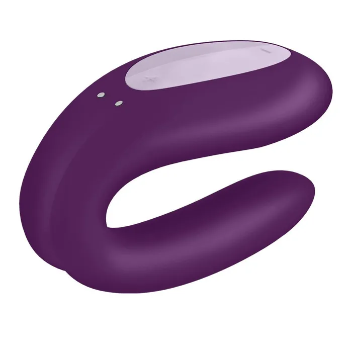 Satisfyer Vibrators Satisfyer Double Joy Partner Vibrator Violet