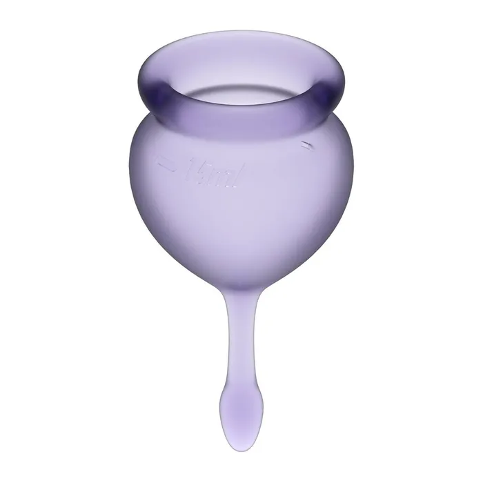 Satisfyer Vibrators Satisfyer Feel Good Menstrual Cups Lilac