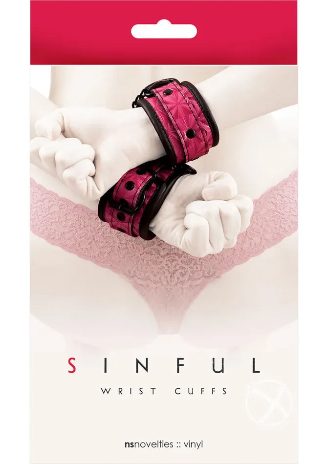 Sinful by NS Novelties Restraints Sinful Wrist Cuffs