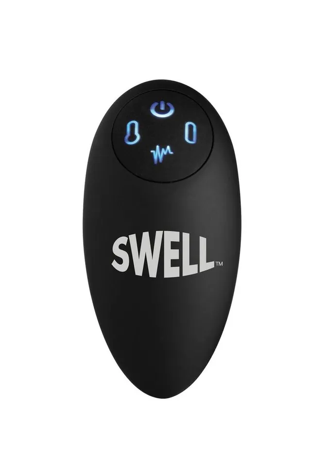 SWELL Swell Inflatable Rechargeable Silicone Vibrating Anal Plug Male Sex Toys