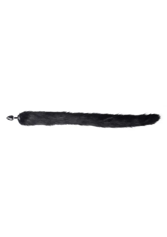 TAILZ Male Sex Toys Tailz Extra Long Midnight Mink Tail