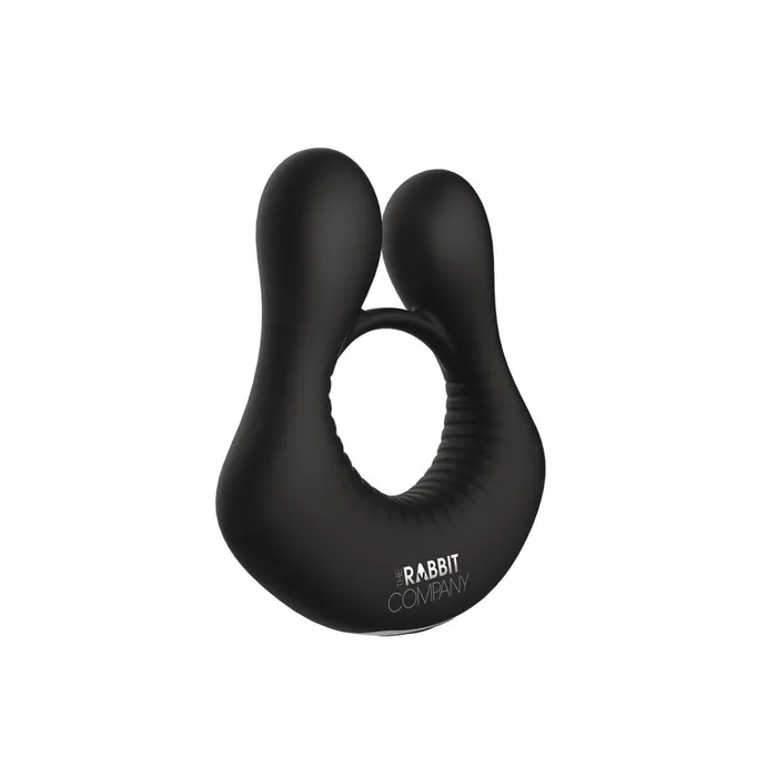 The Rabbit Company The Deluxe Rabbit Ring Black The Rabbit Company Vibrators