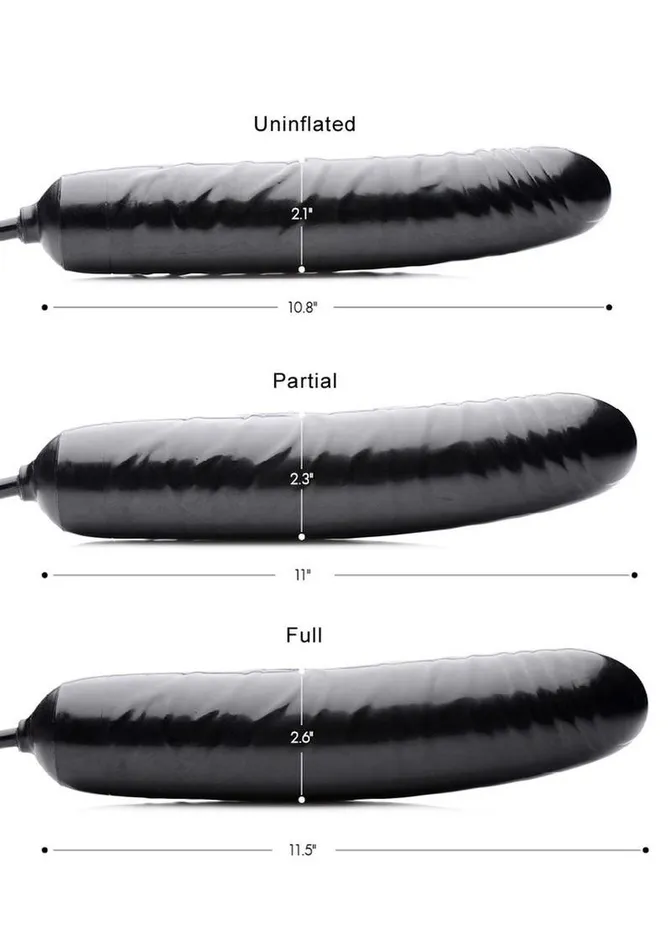 Trinity Men Female Sex Toys Trinity Men Inflatable 11in Dildo