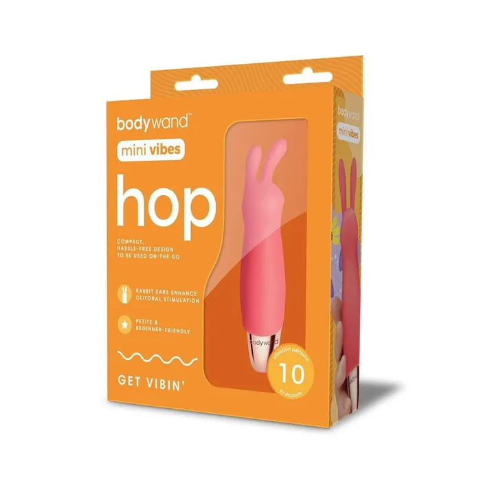Vibrators Bodywand Bodywand Mini Vibes Hop Vibrator Coral