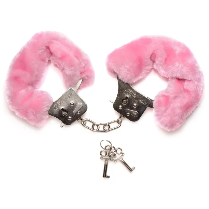 Vibrators Frisky Frisky Fur Handcuffs Pink