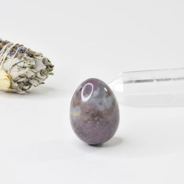 Vibrators Gemstone Yoni Fancy Jasper Yoni Eggs