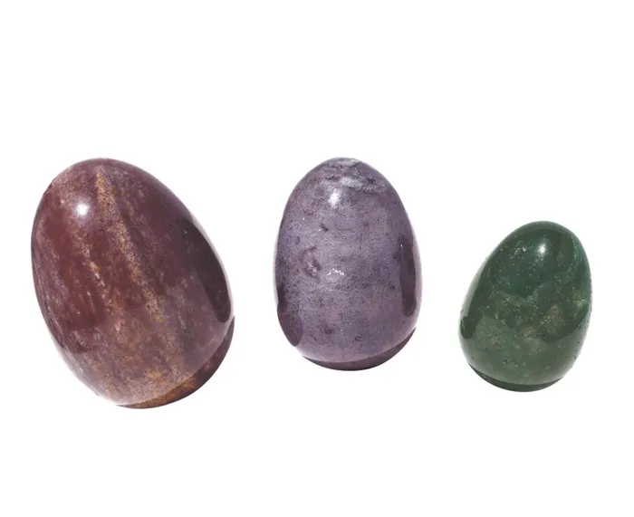 Vibrators Gemstone Yoni Fancy Jasper Yoni Eggs