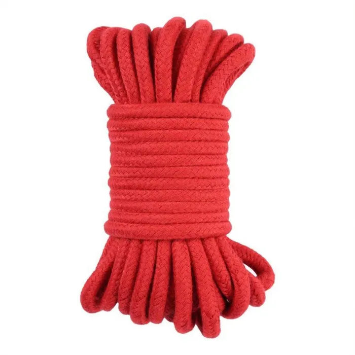 Vibrators Me You Us Me You Us Tie Me Up Soft Cotton Rope Red 10m