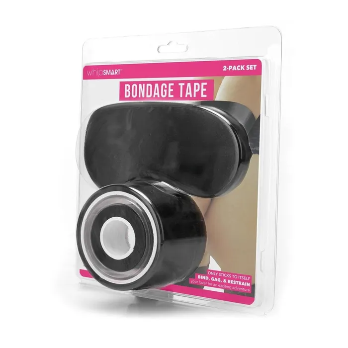 Whipsmart Bondage Tape Black 100 Foot Whipsmart Anal