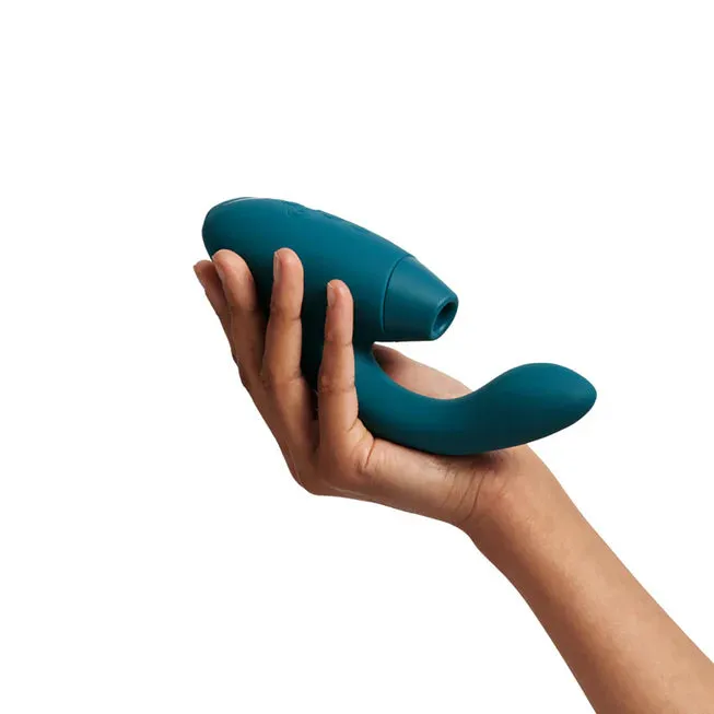 Womanizer Duo 2 Rechargeable Dual Stimulation Pleasure Air and GSpot Vibrator WeVibe Vibrators